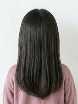 と和 巣鴨 【キッズ】サラサラ黒髪ロングストレート×シースルーバング