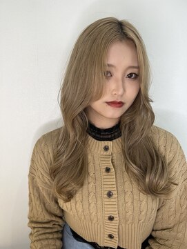 エイド 本店(aid) 韓国風巻きセンターパート
