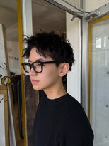 ジェリコヘアー(JERICHO HAIR)&nbsp;スパイキーショート！直毛の方も扱いやすいメンズピンパーマ！