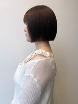 ロックス バイ マグ 松本(rocks BY MAG)&nbsp;20代30代透明感◎ブリーチなしヘーゼルベージュボブ