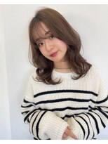 グレースバイハピネス(grace by happiness) 韓国風レイヤーカット×顔周りカット7.14ミルクブラウン