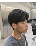 ラウンドマッシュ/コンマバング/ニュアンスパーマ/名古屋/栄