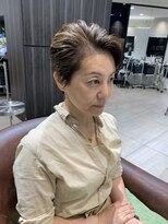 エアー 久留米(AIR)&nbsp;アシンメトリー　ショートボブ