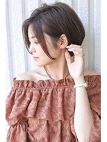 ブラウンハウス 辻堂(Brown House) 横顔丸みショート/20代.30代.40代