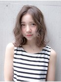アイスミルクティーベージュでゆるあまスタイル☆