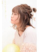 ベルフェミンクレイル(Belle femin CLAIRE)&nbsp;ハーフupおだんご★masami style