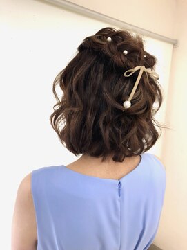ヘアメイク リーフ 茂原店(HAIRMAKE Leaf) 結婚式ヘアアレンジ