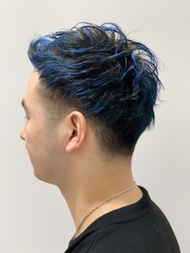 ユキオ オブ ヘアー(YUKIO of Hair) 【ツーブロック】ネープレス×アップバング×無造作ショート