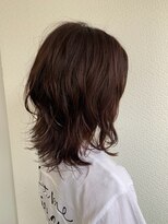 グリー ヘアープロデュース(Gree hair produce)&nbsp;【Gree小川真由美】ウルフスタイル*ウルフパーマ*レッドカラー