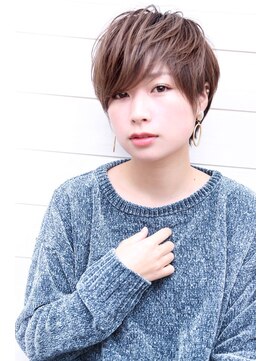 オーシャン(Ocean) [OCEAN Hair&Life]厚めバング×ネオウルフ×ことりベージュ☆