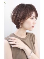 ミチオ ノザワ ヘアサロン ギンザ(Michio Nozawa HAIR SALON Ginza) 似合わせカット×耳かけくびれショート【瀧上丈司】