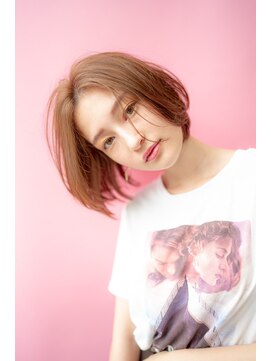 ハバナ 天神(HAVANA) イメチェン!ハイライトフォギーべージュ×レイヤーショートボブ