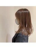 ミディアムレイヤー/曳舟ダブルカラー髪質改善ハイライト