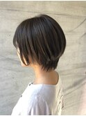 大人可愛い☆リップライン丸みショート