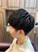 ツーブロックショート<理容室>/京成上野/御徒町/上野]