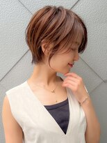 ロンド パルティール 大宮(Lond partir)&nbsp;外ハネボブセクションカラーグラデーションカラーペールベージュ