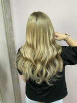 ガルボヘアー 名古屋栄店(garbo hair)&nbsp;#名古屋#栄#プルエクステ#ハイトーン#ロング#10代#20代