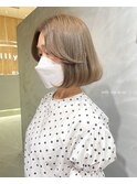 【梅田】韓国風ボブにお洒落カラー