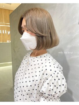 ミリー 梅田店(milly) 【梅田】韓国風ボブにお洒落カラー