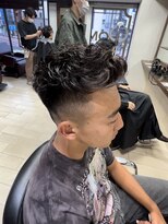 グルーマーズトウキョウ(GROOMER/S TOKYO)&nbsp;【GROOMER/S 佐藤】 ショートハーパー フェード スペインカール