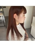 【髪質改善】orange×wide bang