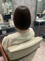 フォンド 津田沼(fond.)&nbsp;髪/グレーベージュ/レイヤーロング/前髪パーマ/津田沼