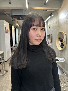 ソルトウォーター(SALT WATER) オリーブグレージュ　姫カット