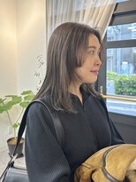 ソソ 与野(So/So)&nbsp;レイヤーカット/ステップカット/ラベンダーアッシュ