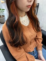 ワク 藤沢店(waku)&nbsp;インナーカラー/オレンジ