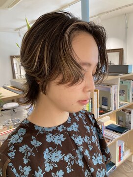 バッタ(Batta) sakagami ショートグラデーションハイライト