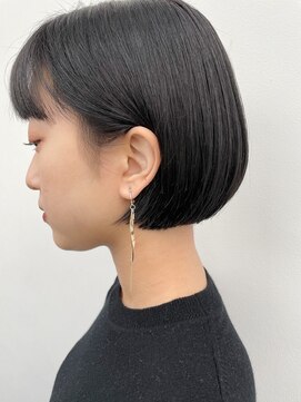 ベンジー 中目黒店(benji) ミニボブ/コンパクトボブ/地毛風カラー