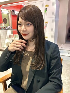 ウクク(UCUCU) 韓国風レイヤーヘア〇