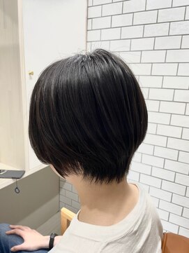ハツ 橋本(HATSU) 【岩崎】ナチュラルショートボブ