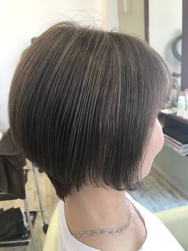 ヘアーズ ジール(hair's Zeal) 白髪ぼかしカラー☆オリーブベージュ