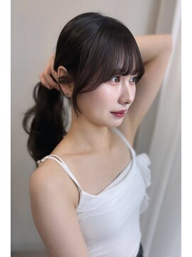 リッカ(LICCA) 【LICCA古賀愛】チョコレートカラー/前髪顔まわり/韓国ヘア