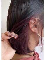 アンフレール&nbsp;イヤリングカラー × カシスピンク