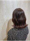 ナチュラルグラデーション×ピンクベージュ【つくば研究学園】