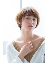 クート 久喜(ku－to)&nbsp;マッシュショート×ベージュカラー