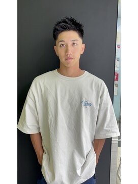 アッドバイケーツー 心斎橋(add by k-two Men's) 黒髪/クロップヘア/メンズカット/メンズショート/スキンフェード