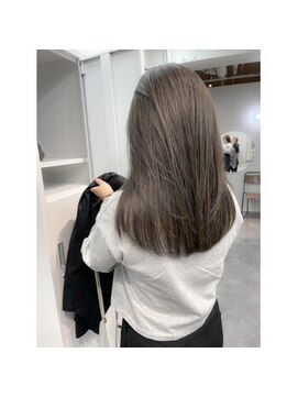 ヴェルダ 池袋店(verda) ブリーチなしグレージュカラー mizuno