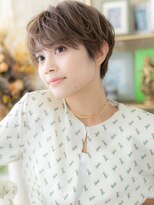 カバーヘア ブリス 戸田公園西口店(COVER HAIR bliss) オリーブグレージュマッシュショートc6戸田公園20代30代40代