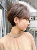 ショートヘア/分け目なし/イメチェン/30代40代50代60代/表参道
