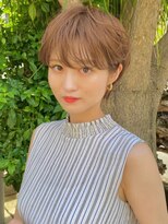 ロンド 表参道店(Lond)&nbsp;ショート/ハイライトカラー/白髪/白髪ぼかし/ブリーチ