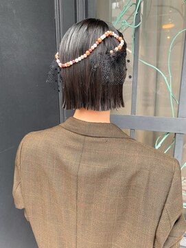ヨハ ク ボブヘアセット