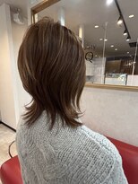 ジャストビューティサンク 上大岡(Just Beauty CiNQ)&nbsp;ミディアムスタイル/ウルフレイヤー/.ニュアンスカラー