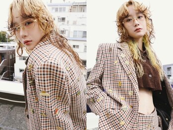 ステップボーンカットオオサカ(STEP BONE CUT OSAKA Via TICK-TOCK)の写真/芸能人/インフルエンサー御用達◆傷ませないブリーチで理想の冬色を再現*推しカラーもダメージレスに