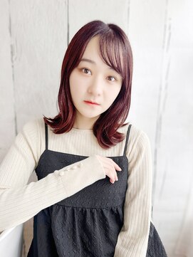 《30代～大人透明感》白髪ぼかしハイライト＋艶カラー