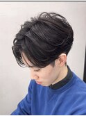 メンズカット デザインパーマ 赤坂見附