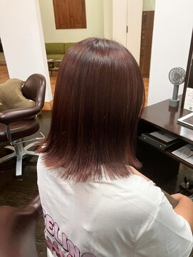 ラリュエル 江曽島店(La Ruelle.) ピンクブラウン