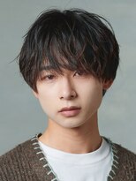 エルマーク 京都駅前(L-MARK)&nbsp;マッシュヘア/黒髪/メンズカット/men's/メンズ/眉毛